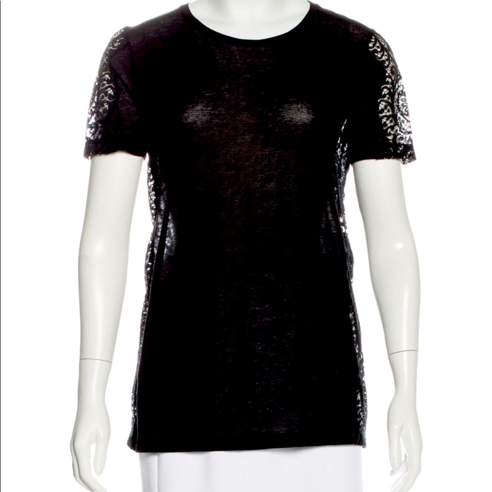 Black Stella McCartney short sleeve top